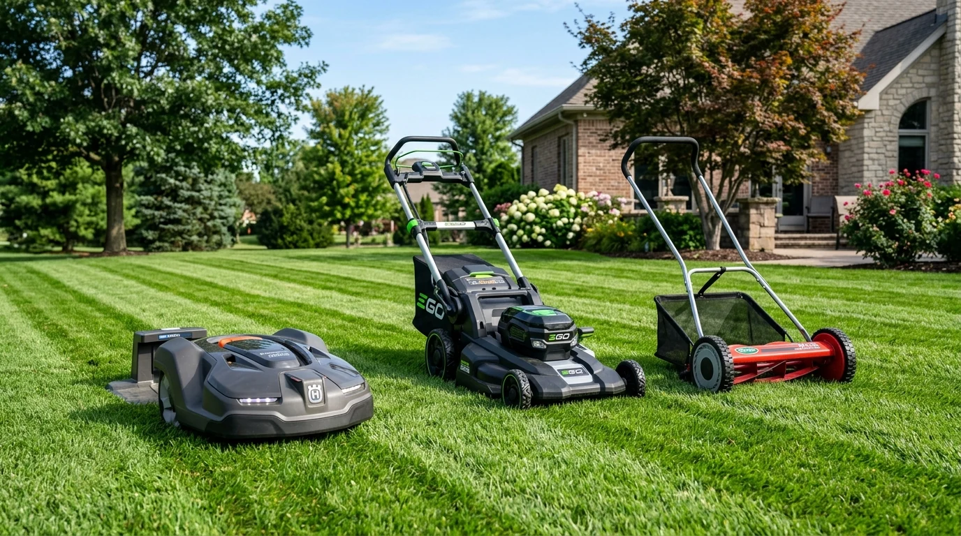 Robotic lawn mower comparison